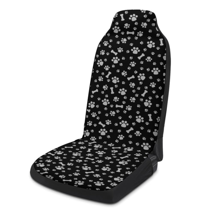Car Universal Printed Seat Protector Automobile Decoration Supplies, Style: Footprint And Bone - free shipping - PMC TechLife - Order now!