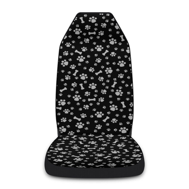 Car Universal Printed Seat Protector Automobile Decoration Supplies, Style: Footprint And Bone - free shipping - PMC TechLife - Order now!