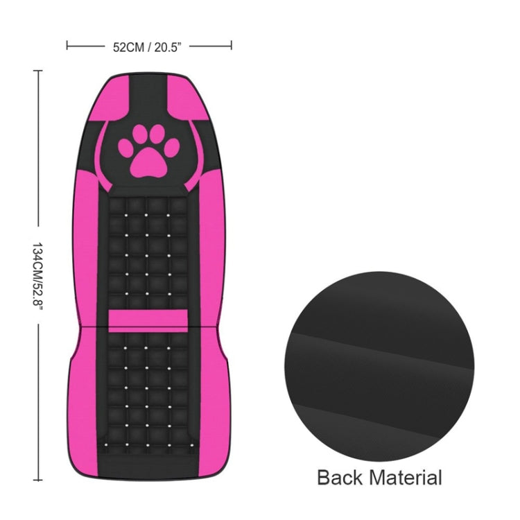 Car Universal Printed Seat Protector Automobile Decoration Supplies, Style: Pink Footprints - Seat Accessories by PMC TechLife | Online Shopping South Africa | PMC TechLife | Buy Now Pay Later Mobicred