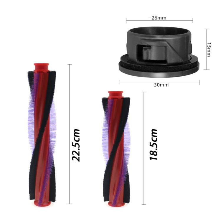 For Dyson V6 DC59 DC62 SV03 Vacuum Cleaner Brush Head Roller Bar, Spec: 185mm - free shipping - PMC TechLife - Order now!