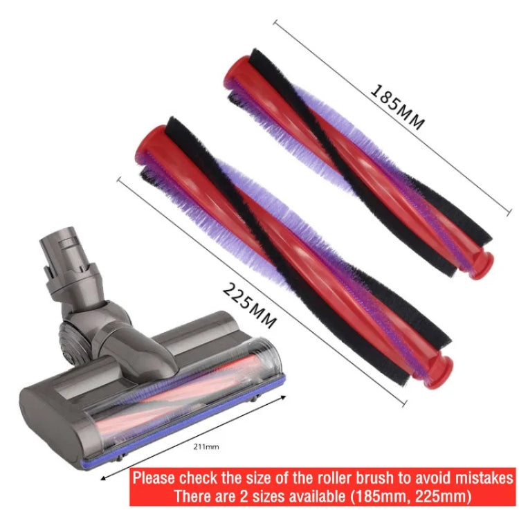 For Dyson V6 DC59 DC62 SV03 Vacuum Cleaner Brush Head Roller Bar, Spec:  225mm - For Dyson Accessories by PMC TechLife | Online Shopping South Africa | PMC TechLife | Buy Now Pay Later Mobicred