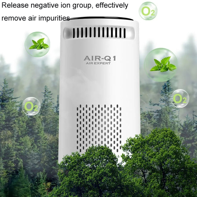 Car Negative Ion Air Purifier Odor Removal Aromatherapy(Black) - Air Freshener by PMC TechLife | Online Shopping South Africa | PMC TechLife | Buy Now Pay Later Mobicred