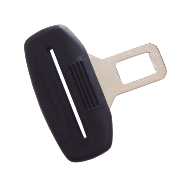 Car Seat Belt 2.1 Curved Lock Tongue Male Buckle Accessories(Black) - Seat Belts & Padding by PMC TechLife | Online Shopping South Africa | PMC TechLife | Buy Now Pay Later Mobicred