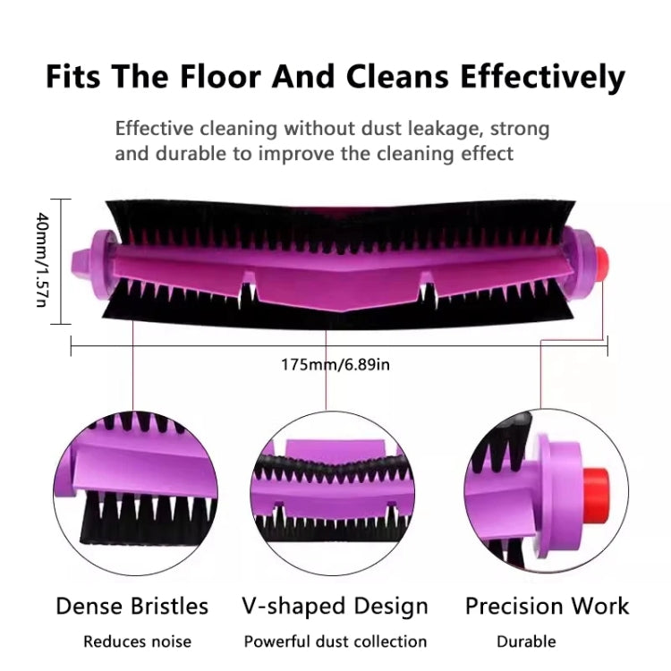 For Midea V10 V12 W11 Vacuum Cleaner Main Brush - For Midea Accessories by PMC TechLife | Online Shopping South Africa | PMC TechLife | Buy Now Pay Later Mobicred