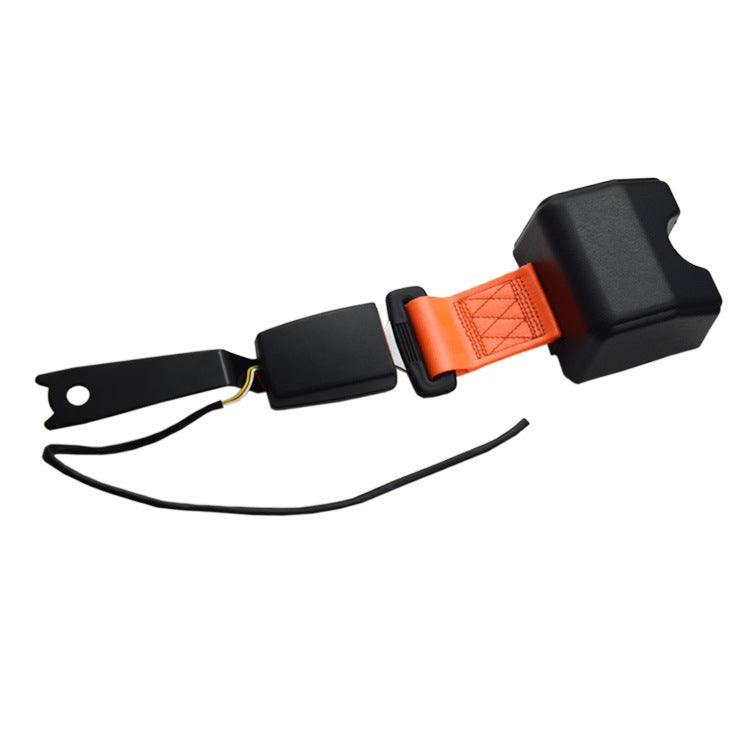Automatic Retractable Two-point Forklift Safety Belt, Color: Orange+SQ17 Wire Base - Seat Belts & Padding by PMC TechLife | Online Shopping South Africa | PMC TechLife | Buy Now Pay Later Mobicred