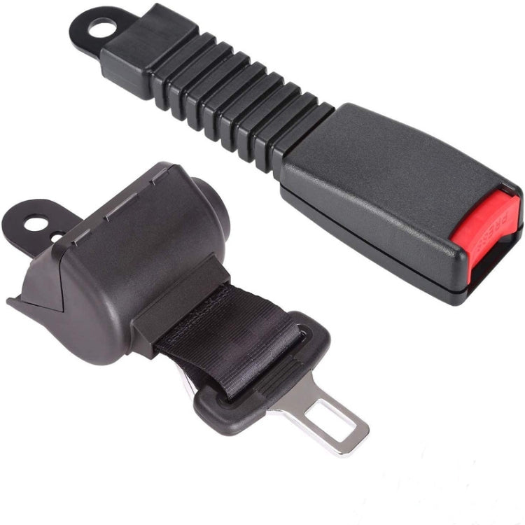 Automobile Two-point Safety Belt Automatic Semi-enclosed Retractor(20cm Semi-enclosed Base) - Seat Accessories by PMC TechLife | Online Shopping South Africa | PMC TechLife | Buy Now Pay Later Mobicred