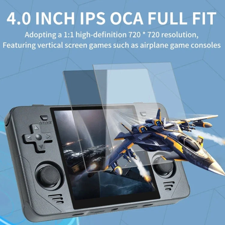 POWKIDDY RGB30  4 Inch IPS Screen Handheld Game Console Built In WIFI＋Bluetooth 16GB+64GB(Blue) - free shipping - PMC Jewellery - Order now!