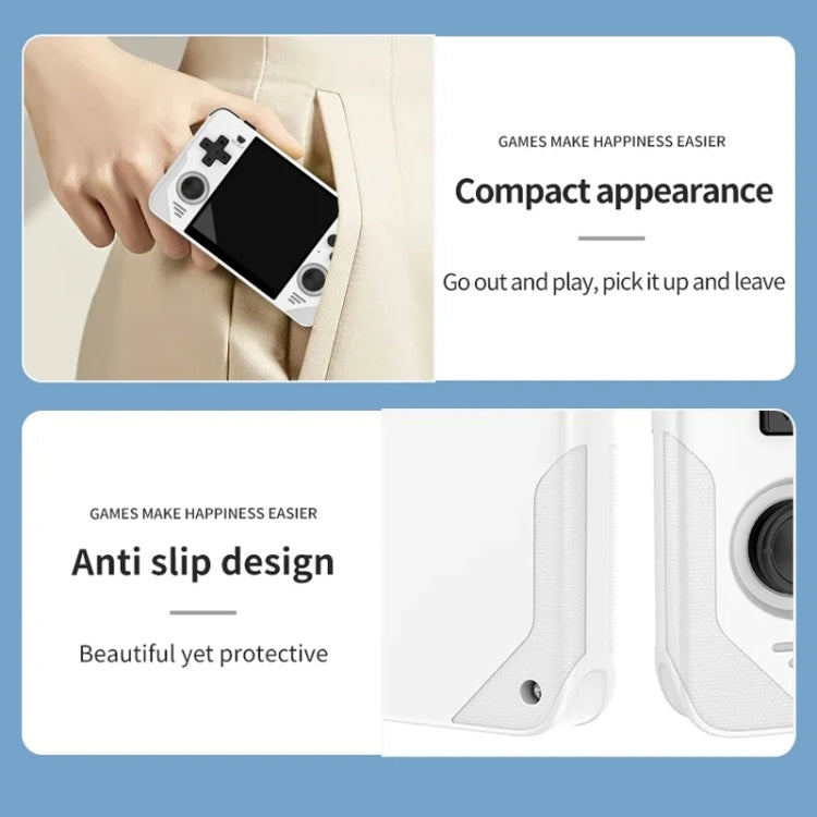 POWKIDDY RGB30  4 Inch IPS Screen Handheld Game Console Built In WIFI＋Bluetooth 16GB+64GB(Black) - free shipping - PMC Jewellery - Order now!