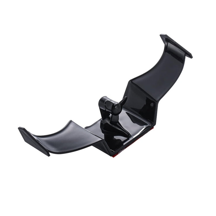 Car Mini Rear Wing Without Punching Decorative Stickers, Color: Black With Wind Leaves - Decorative Strip by PMC TechLife | Online Shopping South Africa | PMC TechLife | Buy Now Pay Later Mobicred