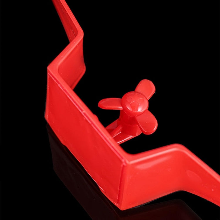 Car Mini Rear Wing Without Punching Decorative Stickers, Color: Red Without Wind Leaves - Decorative Strip by PMC TechLife | Online Shopping South Africa | PMC TechLife | Buy Now Pay Later Mobicred