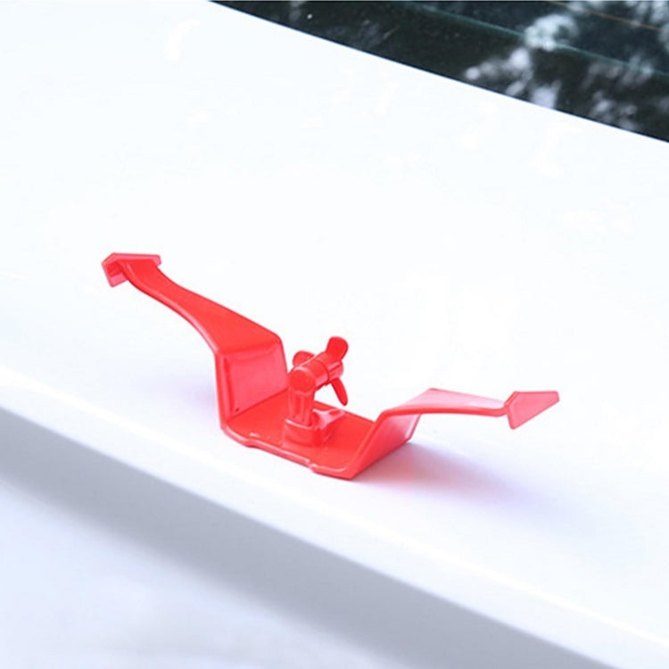 Car Mini Rear Wing Without Punching Decorative Stickers, Color: White With Wind Leaves - Decorative Strip by PMC TechLife | Online Shopping South Africa | PMC TechLife | Buy Now Pay Later Mobicred