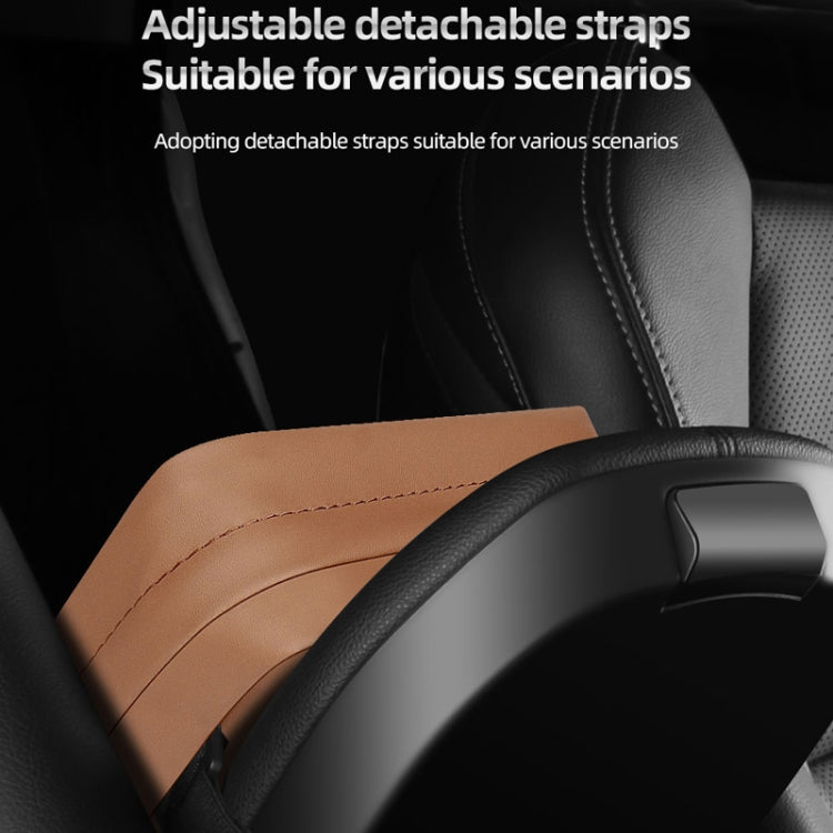 Car Sun Visor Armrest Box Back Hanging Tissue Box(Black) - Tissue Boxes by PMC TechLife | Online Shopping South Africa | PMC TechLife | Buy Now Pay Later Mobicred