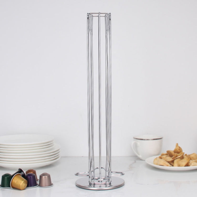 Home Capsule Coffee Rack Electroplated Iron Capsule Storage Stand(360 Degree Rotation) - free shipping - PMC TechLife - Order now!