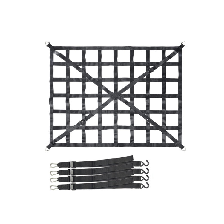 167x127cm Truck Bed Cargo Net Pickup Bed Netting Strap - Stowing Tidying by PMC TechLife | Online Shopping South Africa | PMC TechLife | Buy Now Pay Later Mobicred
