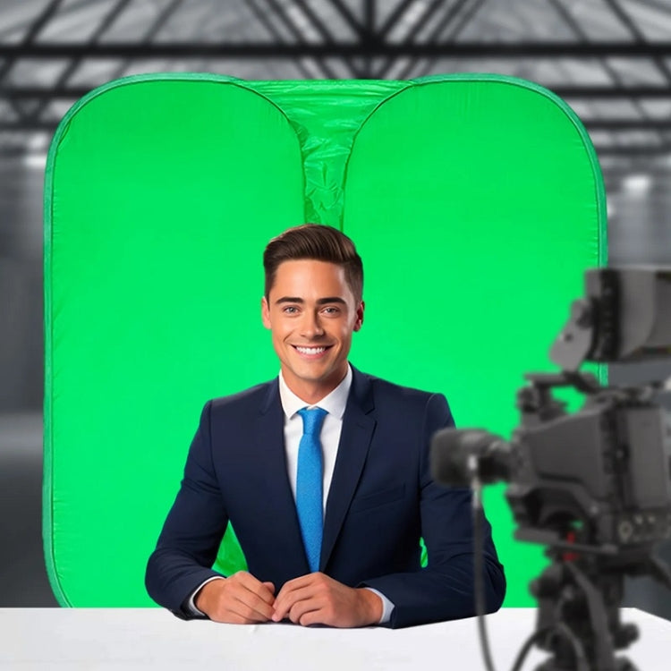Live E-sports Double-sided Background Cutout Green Screen For Chair(0.42kg) - Solid Color by PMC TechLife | Online Shopping South Africa | PMC TechLife | Buy Now Pay Later Mobicred