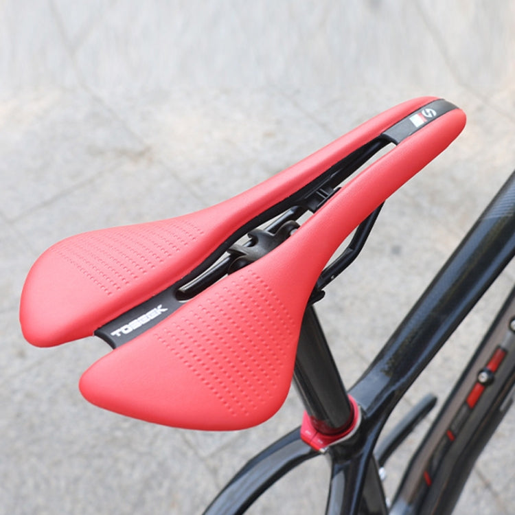 TOSEEK Mountain Bike Saddle Road Bicycle Seat Accessories, Color: Red - free shipping - PMC TechLife - Order now!