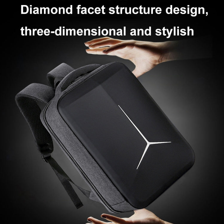 17 inch Multifunctional Waterproof Business Sports Laptop Backpack with USB Port(Navy Blue) - Backpack by PMC Jewellery | Online Shopping South Africa | PMC Jewellery | Buy Now Pay Later Mobicred