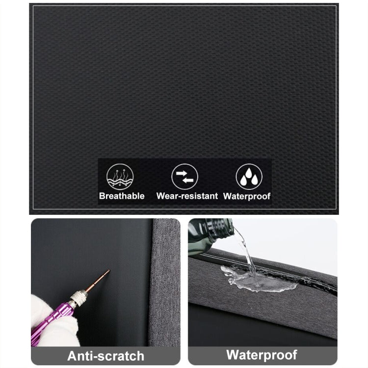 15 inch Multifunctional Waterproof Business Sports Laptop Backpack with USB Port(Dark Gray) - Backpack by PMC Jewellery | Online Shopping South Africa | PMC Jewellery | Buy Now Pay Later Mobicred