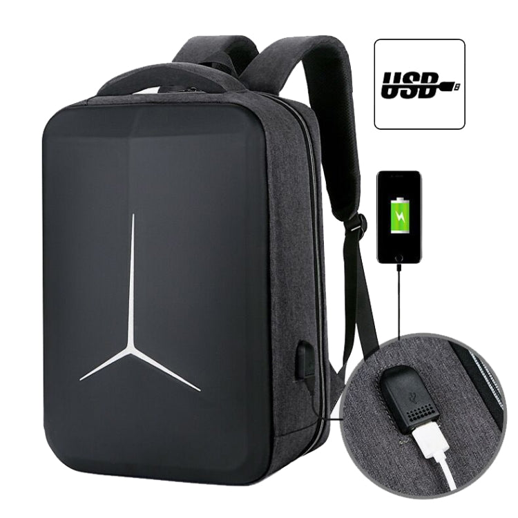 15 inch Multifunctional Waterproof Business Sports Laptop Backpack with USB Port(Pink) - Backpack by PMC Jewellery | Online Shopping South Africa | PMC Jewellery | Buy Now Pay Later Mobicred