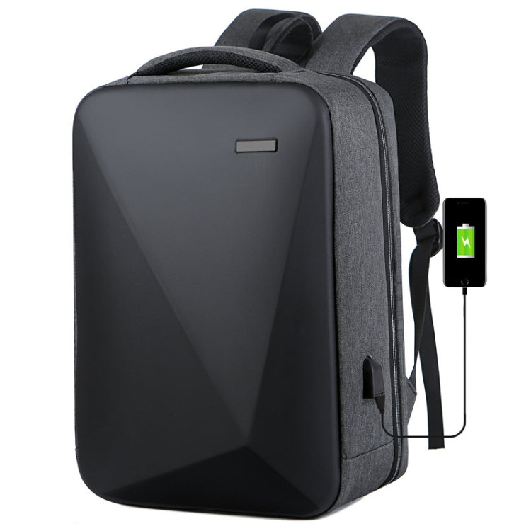 16 inch Large Capacity Password Lock Anti-Theft Laptop Backpack With USB Port(Dark Gray) - Backpack by PMC Jewellery | Online Shopping South Africa | PMC Jewellery | Buy Now Pay Later Mobicred