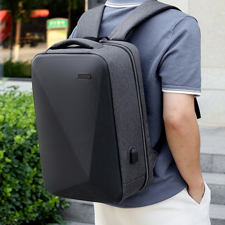 16 inch Large Capacity Password Lock Anti-Theft Laptop Backpack With USB Port(Navy Blue) - Backpack by PMC Jewellery | Online Shopping South Africa | PMC Jewellery | Buy Now Pay Later Mobicred