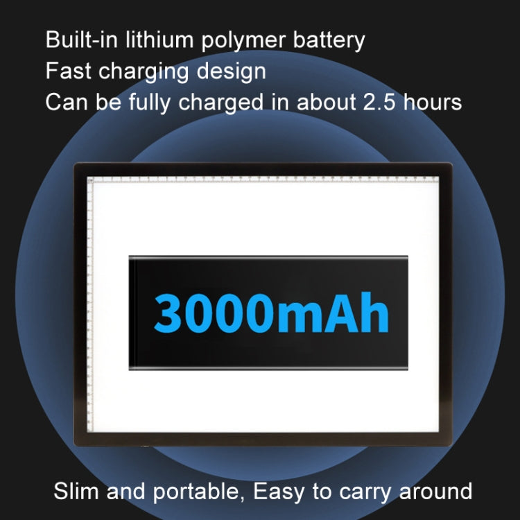A3-D28B LED Smart Charging Copy Desk Line Drawing Hand Drawing Transparency Copy Platform With 1m Type-C Line -  by PMC TechLife | Online Shopping South Africa | PMC TechLife | Buy Now Pay Later Mobicred