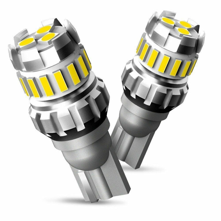 2pcs T10 3030+4014 18LED Constant Current Decoder Indicator Light Reversing Light(White) - Clearance Lights by PMC TechLife | Online Shopping South Africa | PMC TechLife | Buy Now Pay Later Mobicred