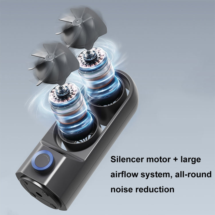 Intelligent Digital Display 100-Speed Stepless Speed Desktop Shaking Head Tower Fan(White) - Electric Fans by PMC TechLife | Online Shopping South Africa | PMC TechLife | Buy Now Pay Later Mobicred