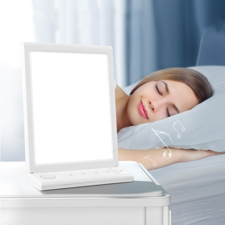 SAD White Noise Phototherapy Lamp Smart Emotional Night Light Music Decompression Therapy Light With Type-C Line+UK Plug - free shipping - PMC TechLife - Order now!