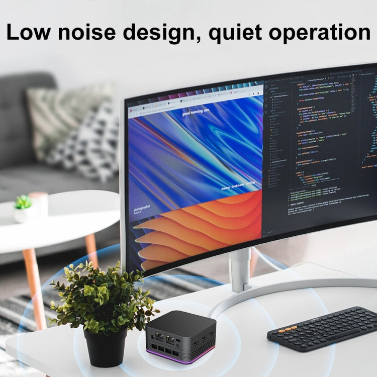 T9 Plus N100 DDR5 8G+0G UK Plug 12th Alder Lake Dual Gigabit LAN+3 HDMI 4K HD Pocket Mini PC - Windows Mini PCs by PMC TechLife | Online Shopping South Africa | PMC TechLife | Buy Now Pay Later Mobicred