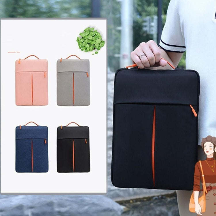 11-12 Inch Portable Laptop Sleeve Bag Travel Carry Case Cover(Grey) - 10 - 11 inch by PMC TechLife | Online Shopping South Africa | PMC TechLife | Buy Now Pay Later Mobicred