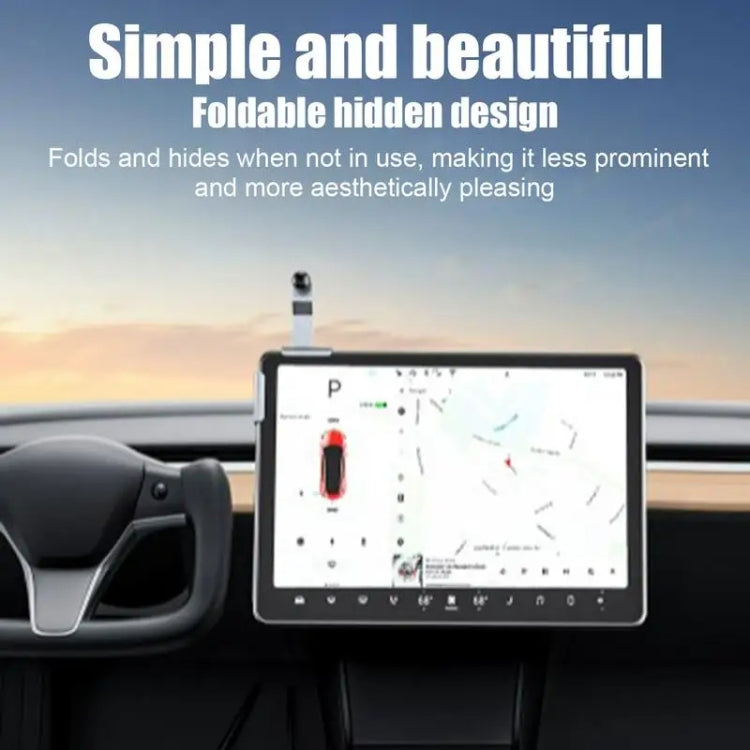 Car Screen Phone Holder Base For Tesla Model 3 And Other Models, Model: Base + Magnetic Stand - free shipping - PMC TechLife - Order now!