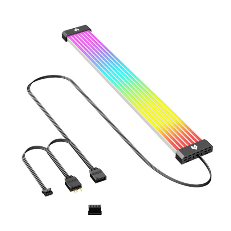 AOSOR AL300 Computer Glow Line ARGB Neon Cable Motherboard Chassis Light Strip Light Board Decoration(Black) - free shipping - PMC Jewellery - Order now!