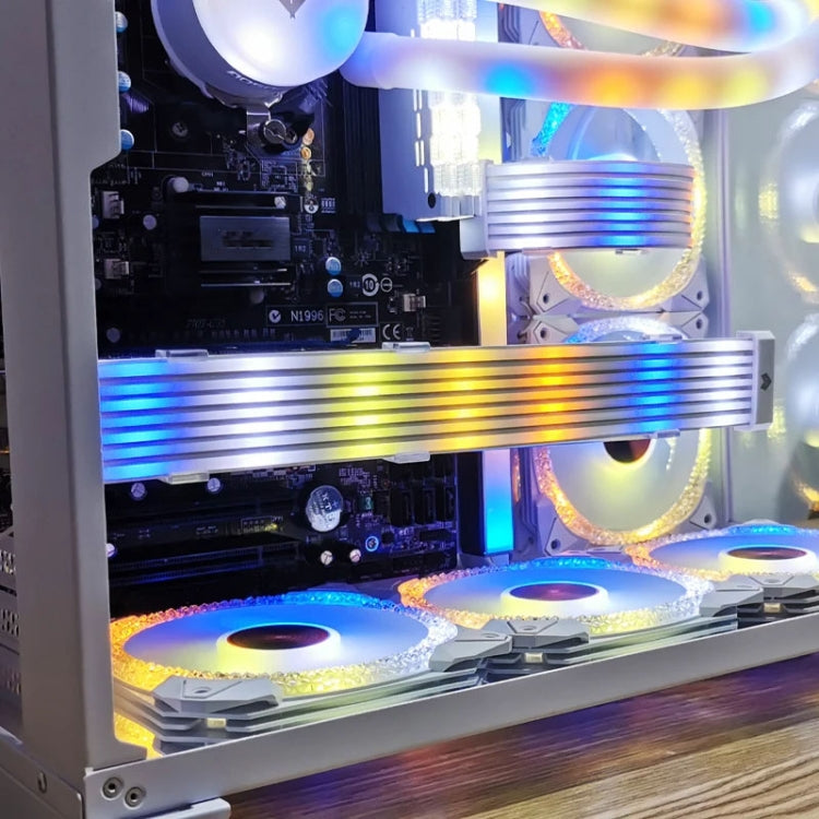 AOSOR AL300 Computer Glow Line ARGB Neon Cable Motherboard Chassis Light Strip Light Board Decoration(Black) - free shipping - PMC Jewellery - Order now!