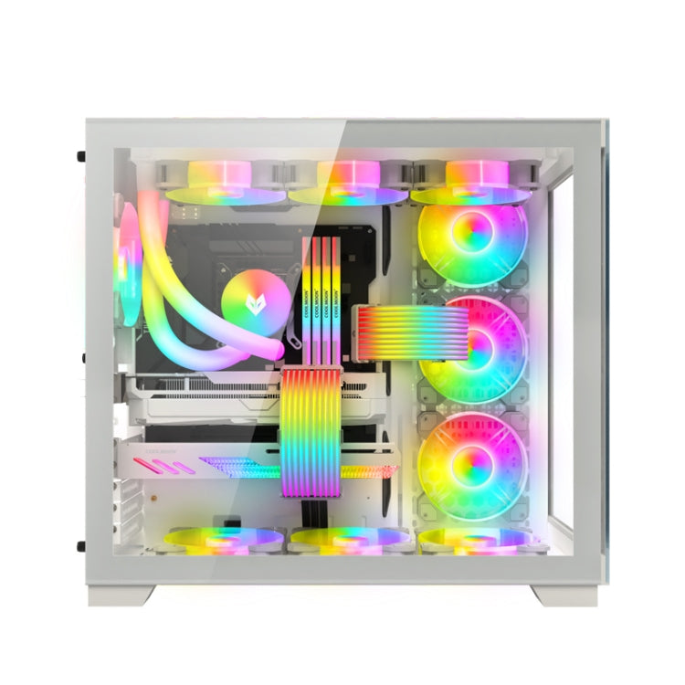 AOSOR Al200 Neon Cable Computer Motherboard Graphics Card Glow Board Power Supply Line Decoration(White) - free shipping - PMC Jewellery - Order now!