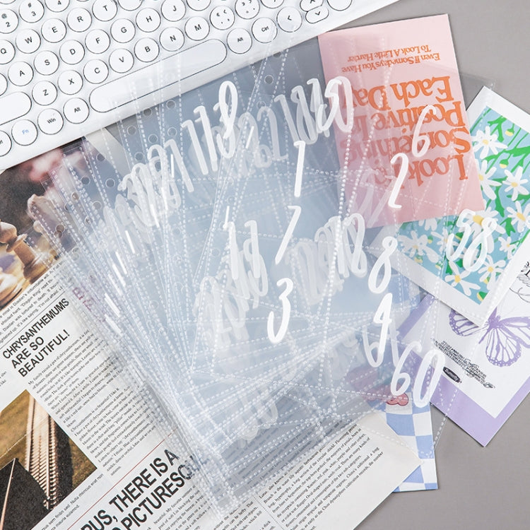 25sheets /Set A5 6 Holes Save Money Challenge Envelopes Replacement Inner Page, Spec: Set 3 - Notebooks by PMc TechLife | Online Shopping South Africa | PMc TechLife | Buy Now Pay Later Mobicred