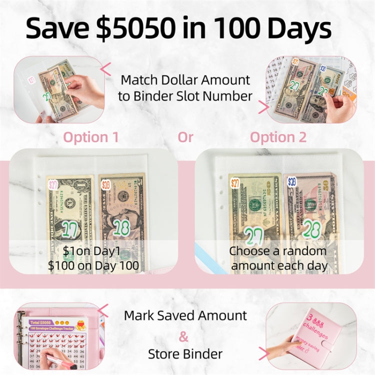 25sheets /Set A5 6 Holes Save Money Challenge Envelopes Replacement Inner Page, Spec: Set 3 - Notebooks by PMc TechLife | Online Shopping South Africa | PMc TechLife | Buy Now Pay Later Mobicred