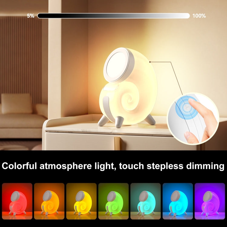 Conch RGB Touch Night Light Magsafe Magnetic Wireless Charger(Colorful) - free shipping - PMC Jewellery - Order now!