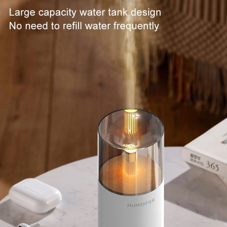 Candle Flame Aromatherapy Diffuser Automatic Scent Sprayer Mini Ambiance Candle Light Humidifier(129 Black) - free shipping - PMC TechLife - Order now!