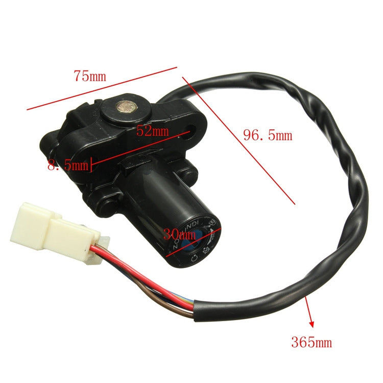 For Yamaha R1 1992-2013 Motorcycle Fuel Tank Cap Electric Door Lock Assembly(TS-R1-A) - Theft Protection by PMC TechLife | Online Shopping South Africa | PMC TechLife | Buy Now Pay Later Mobicred