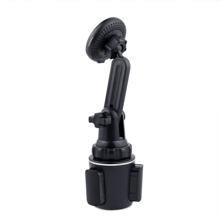 Car Water Cup Holder MagSafe Wireless Charging Bracket(Black) - Wireless Charger Holders by PMC TechLife | Online Shopping South Africa | PMC TechLife | Buy Now Pay Later Mobicred