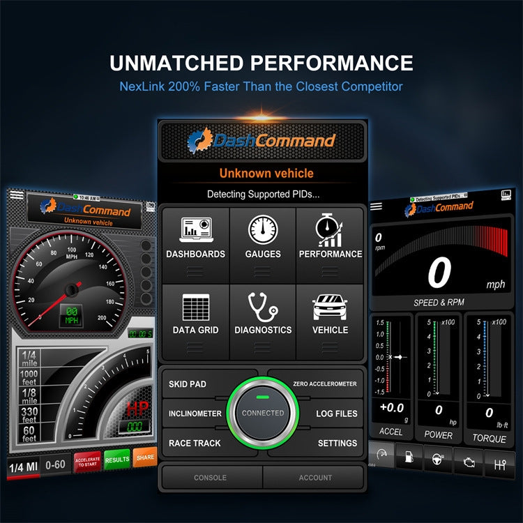 Nexas Bluetooth 5.0 OBD2 Diagnostic Scanner For IOS/Android - free shipping - PMC TechLife - Order now!