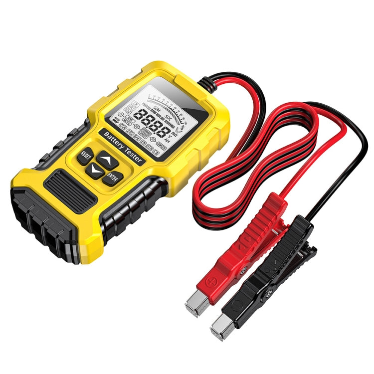 FOXSUR 12V/24V Automotive Lead-acid Battery Internal Resistance Rapid Analyzer(Yellow) - Electronic Test by FOXSUR | Online Shopping South Africa | PMC TechLife | Buy Now Pay Later Mobicred