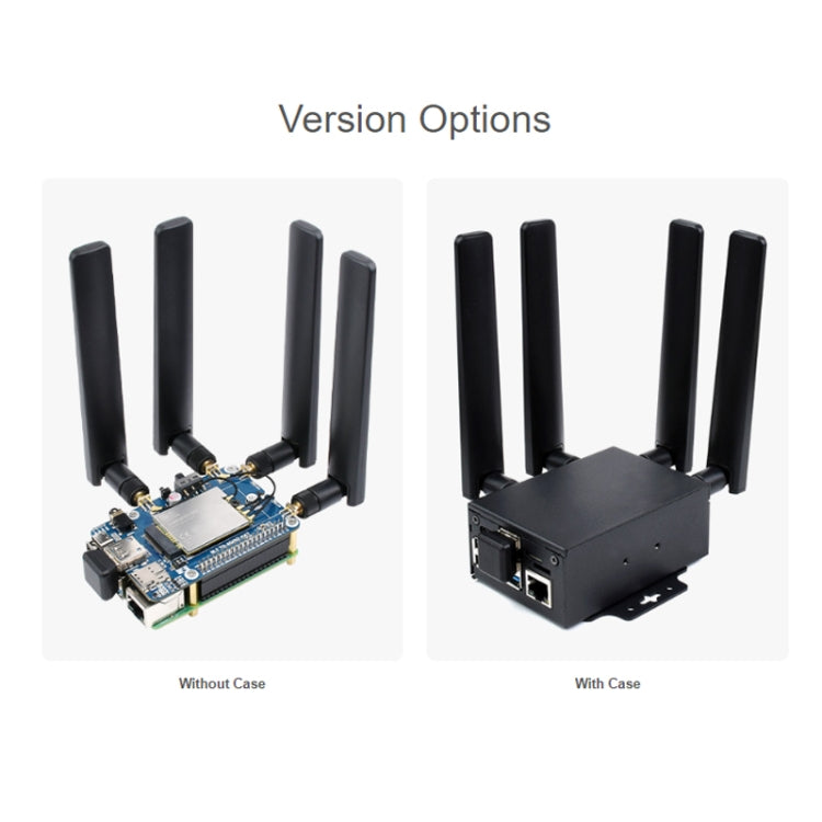 Waveshare SIM8262E-M2 5G HAT For Raspberry Pi, Quad Antennas 5G NSA, 5G/4G/3G Compatible(23254) - free shipping - PMc TechLife - Order now!