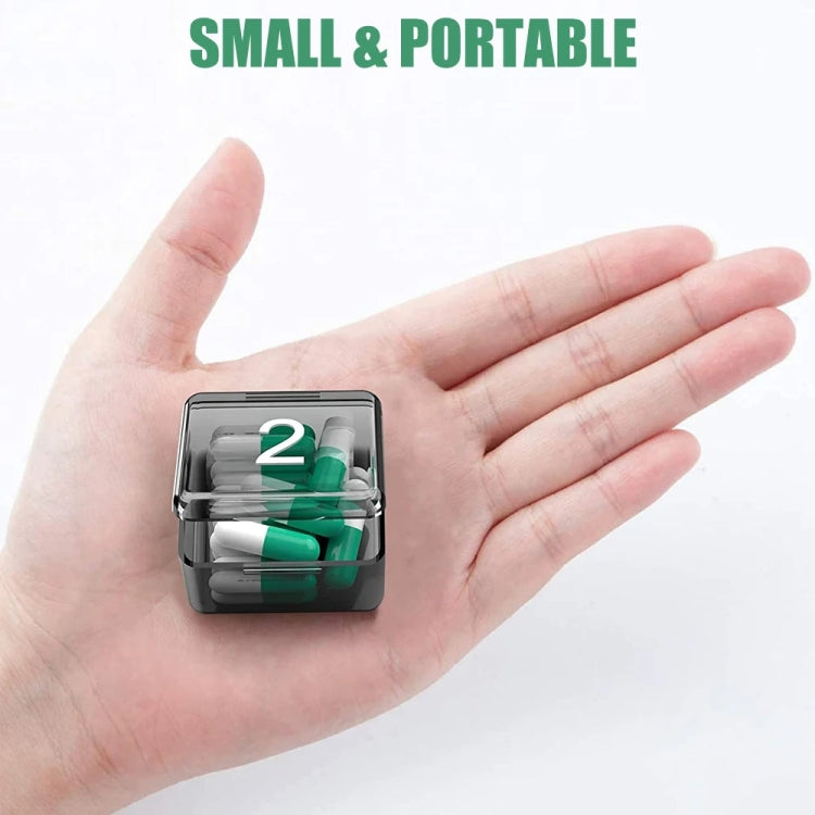 Monthly Pill Organizer 30 Days Pill Box Easy-Open Large Capacity Medicine Case(Black) - free shipping - PMC TechLife - Order now!