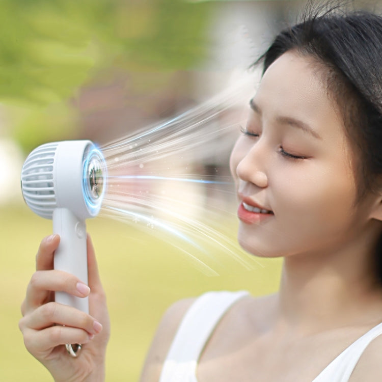 Outdoor Handheld Ice Air Conditioning Fan Astronaut Night Light Semiconductor Cooling Fan(Pink) - Electric Fans by PMC TechLife | Online Shopping South Africa | PMC TechLife | Buy Now Pay Later Mobicred