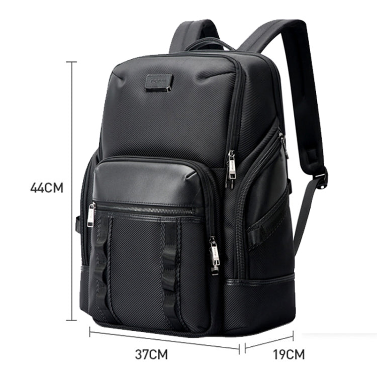 Bopai 61-123561 Large Capacity Business Trip Laptop Backpack(Black) - free shipping - PMC Jewellery - Order now!