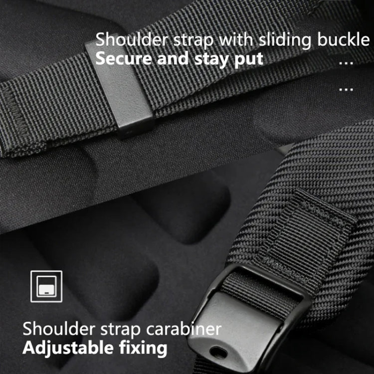 Bopai 61-123561 Large Capacity Business Trip Laptop Backpack(Black) - free shipping - PMC Jewellery - Order now!