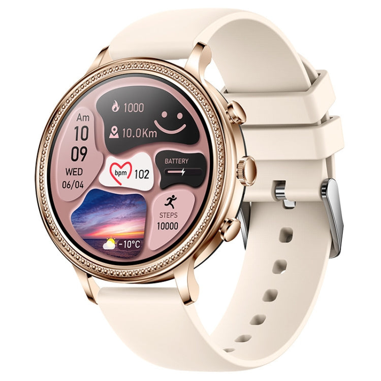 V60 1.39 Inch Health Monitoring Multifunctional Waterproof Bluetooth Call Smart Watch, Color: Gold - Smart Watches by PMC TechLife | Online Shopping South Africa | PMC TechLife | Buy Now Pay Later Mobicred
