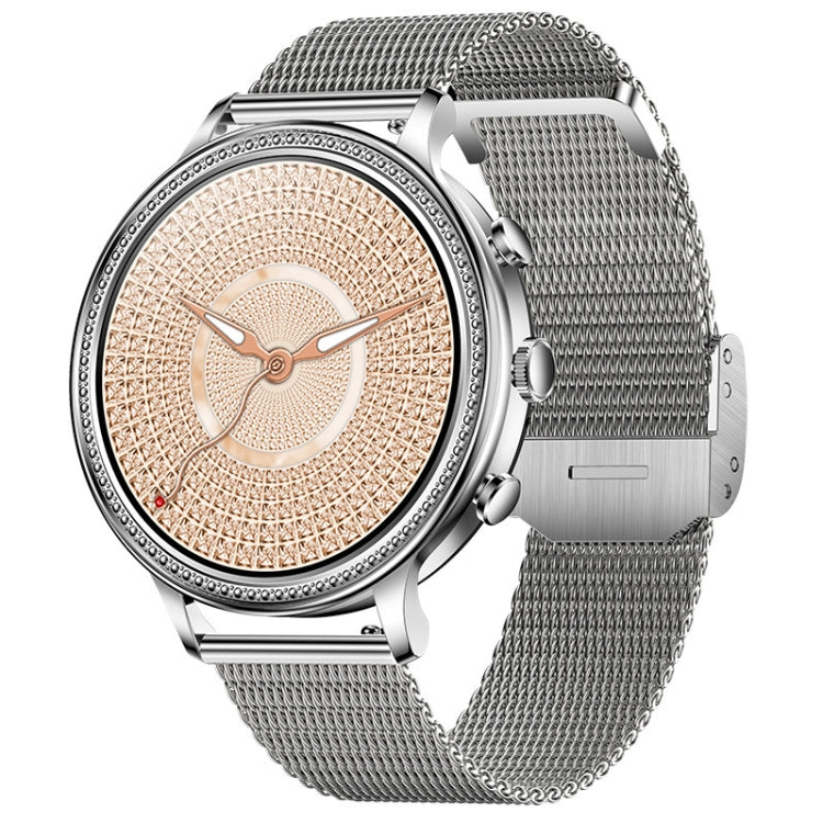 V60 1.39 Inch Health Monitoring Multifunctional Waterproof Bluetooth Call Smart Watch, Color: Silver Steel - Smart Watches by PMC TechLife | Online Shopping South Africa | PMC TechLife | Buy Now Pay Later Mobicred